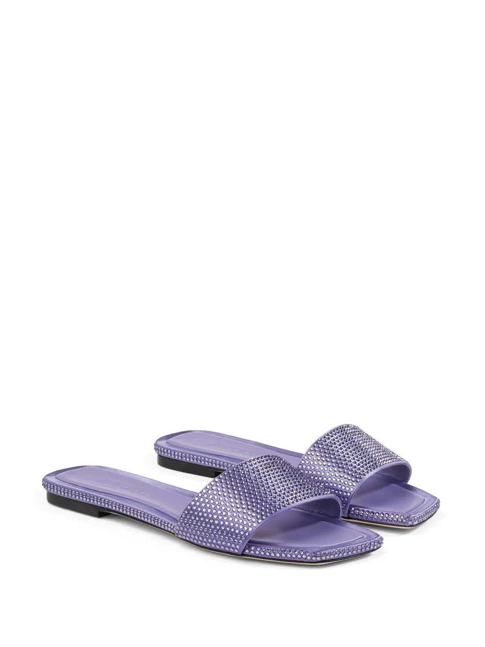 Jimmy Choo Clovis crystal-embellished slides