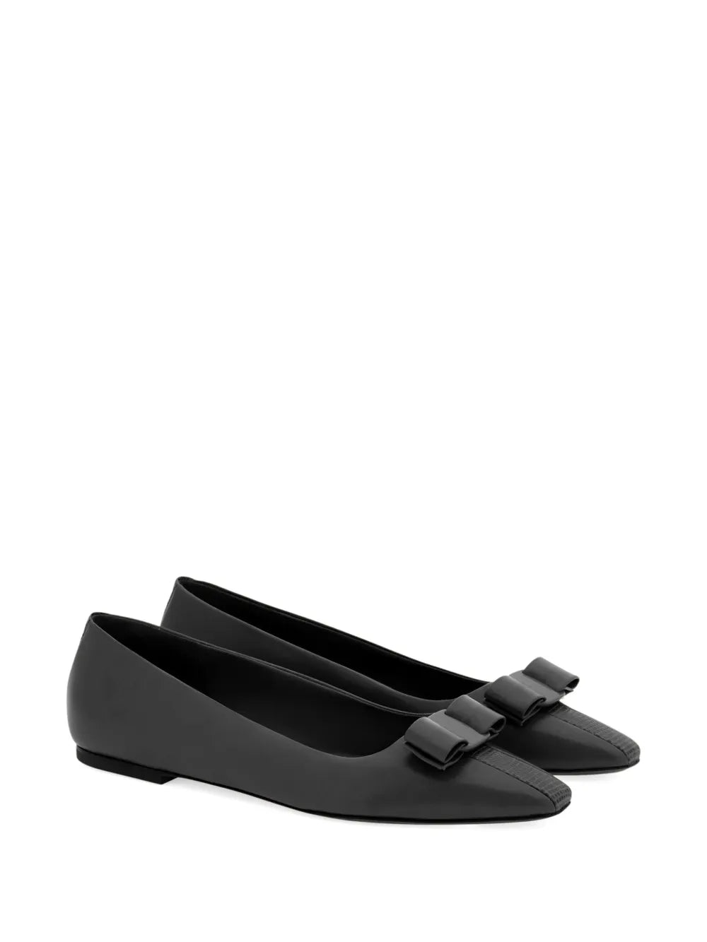 Ferragamo Vara bow ballerina shoes