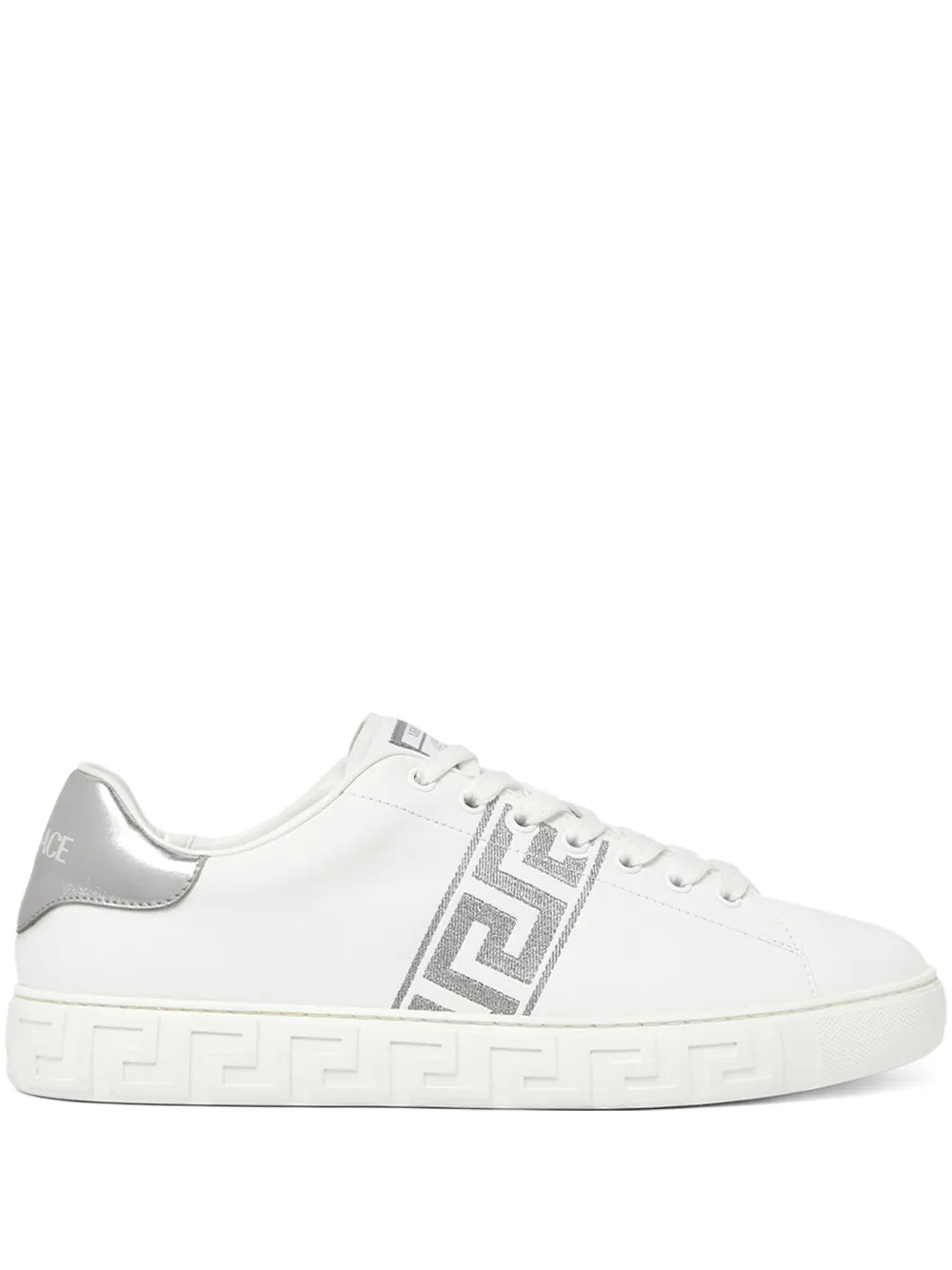 Versace Greca embroidered sneakers