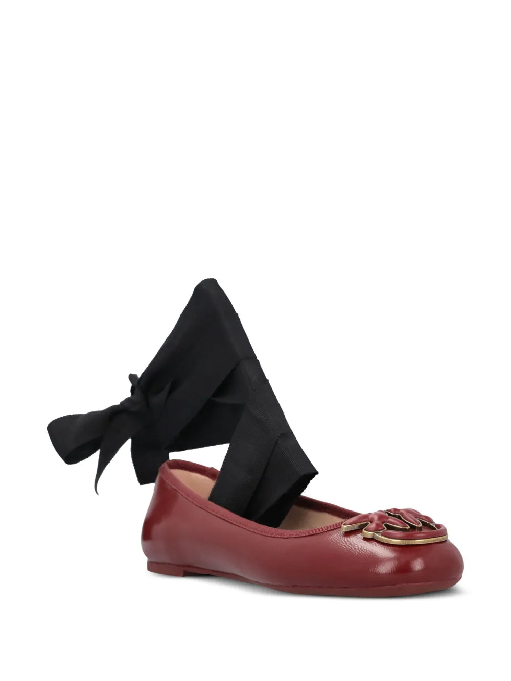 PINKO Love Birds ballerina shoes