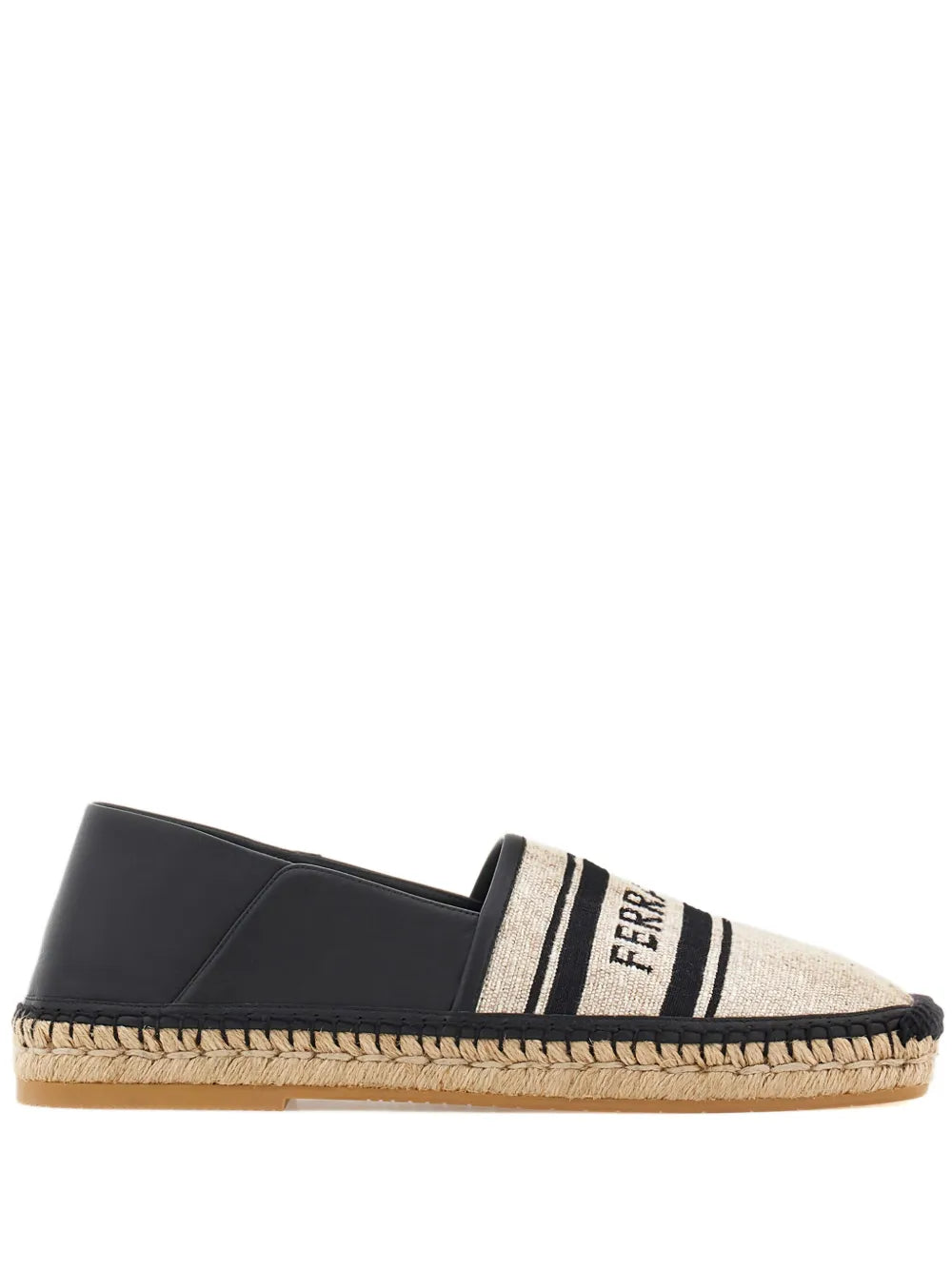 Ferragamo logo-jacquard canvas espadrilles