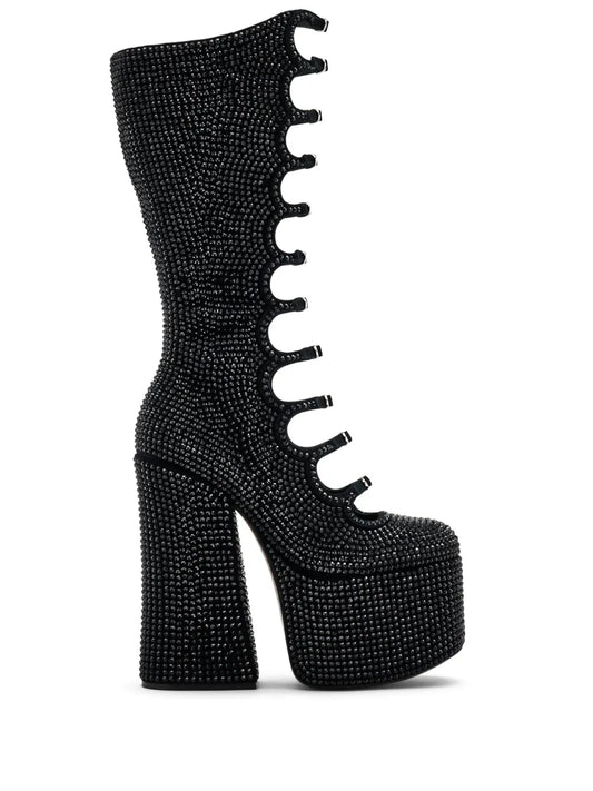 Marc Jacobs Kiki 160mm rhinestone-embellished boots