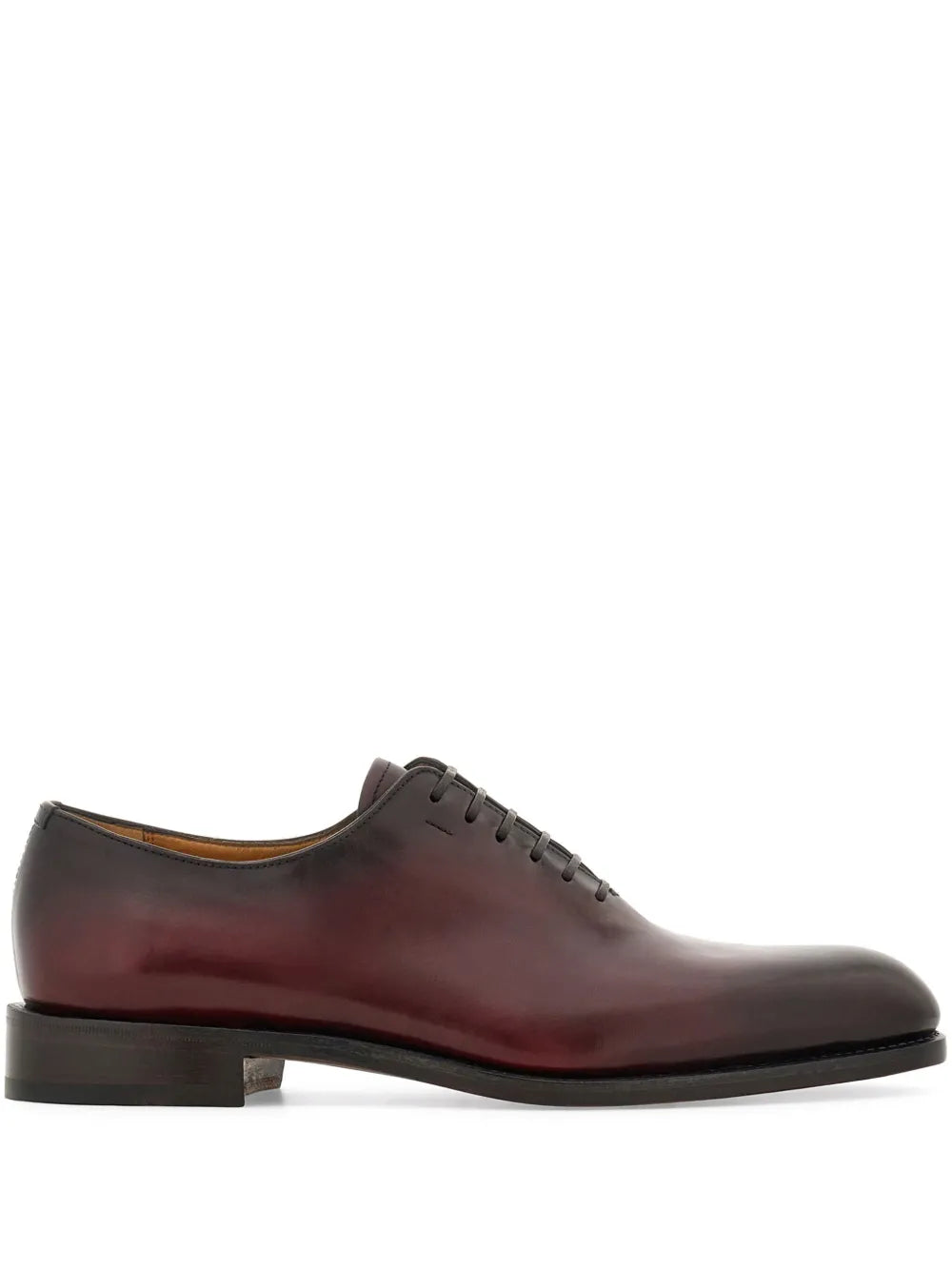 Ferragamo Tramezza lace-up leather oxford shoes