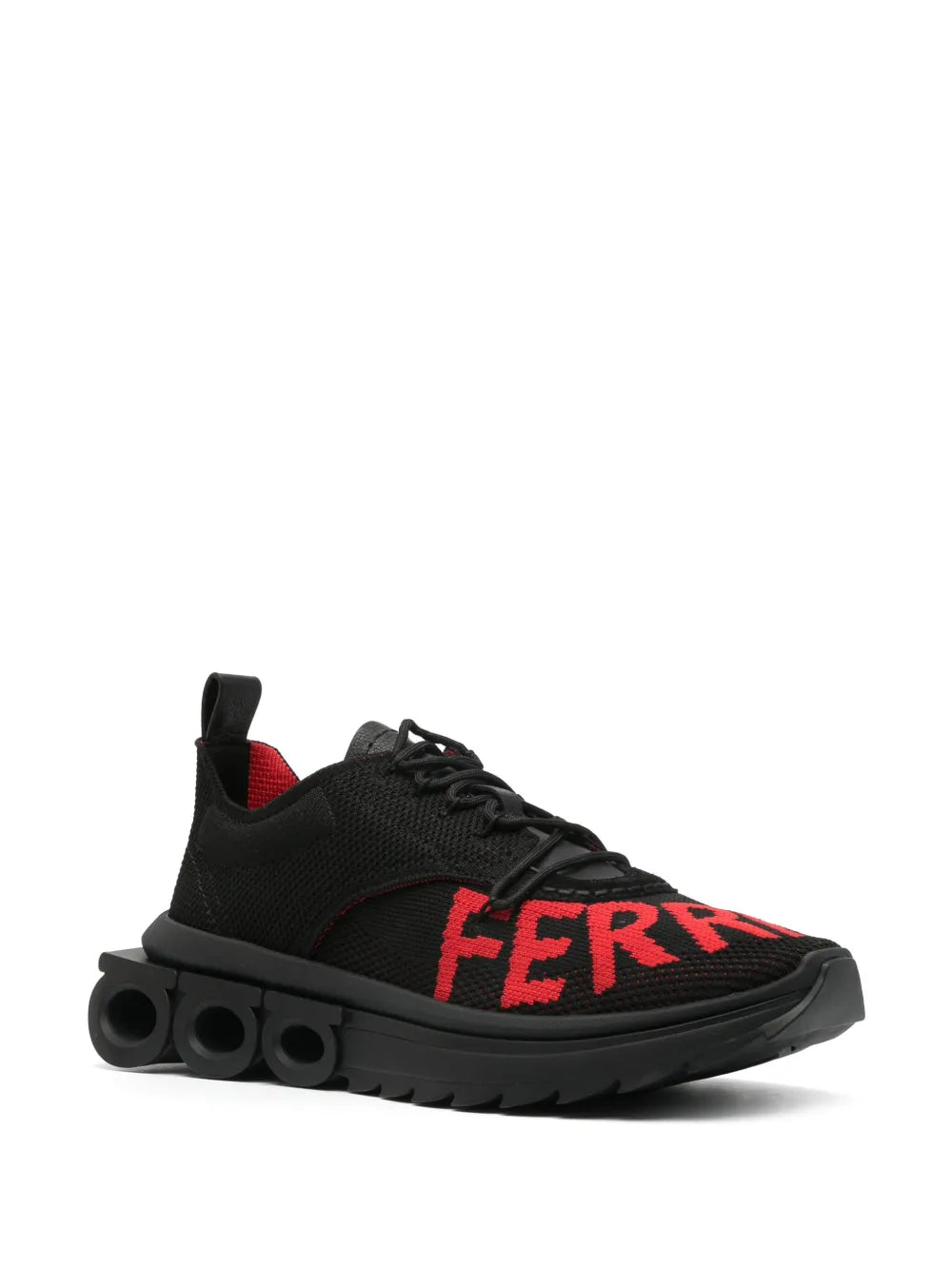 Ferragamo knitted running sneakers