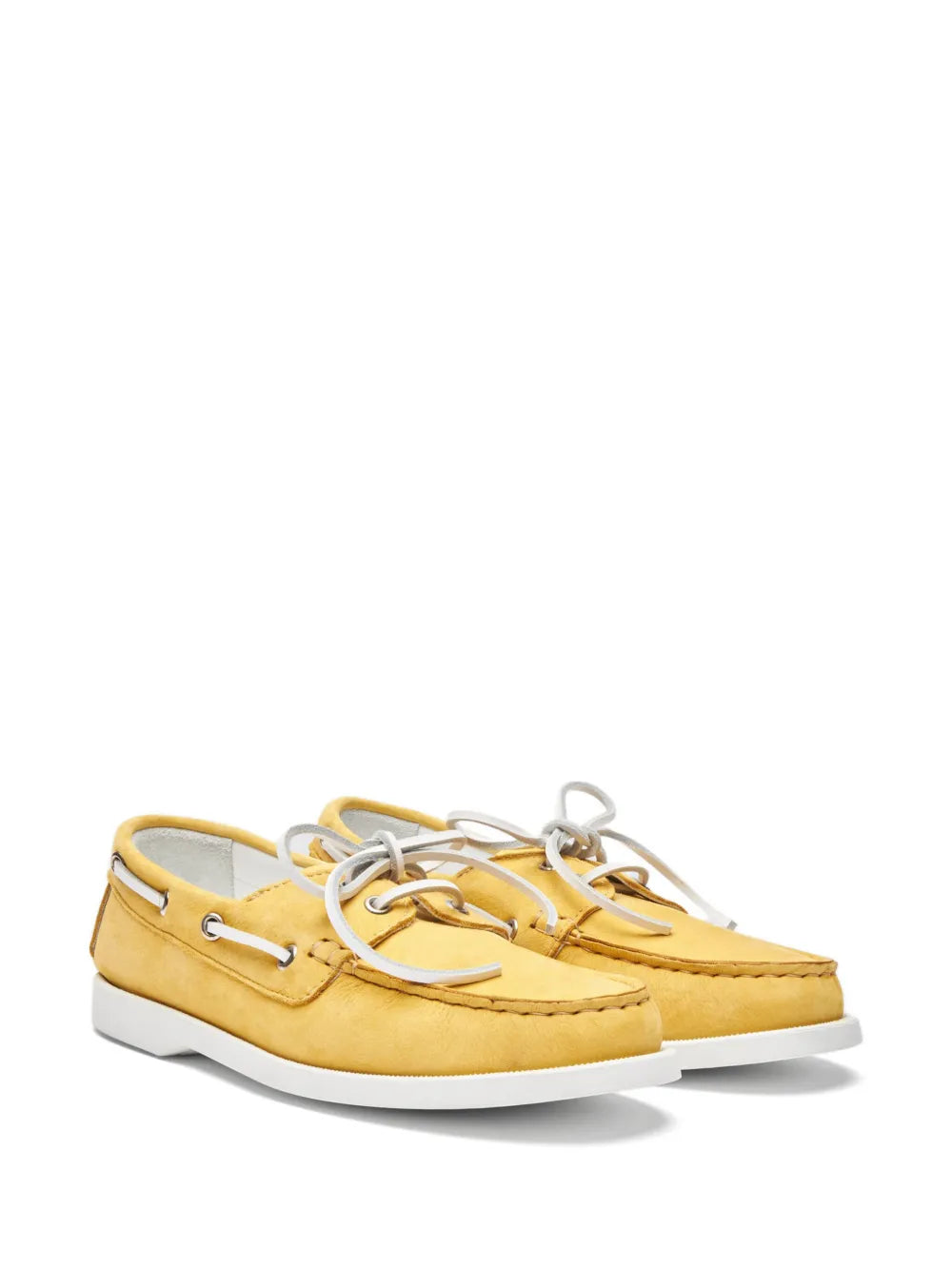 Scarosso Oprah leather boat shoes
