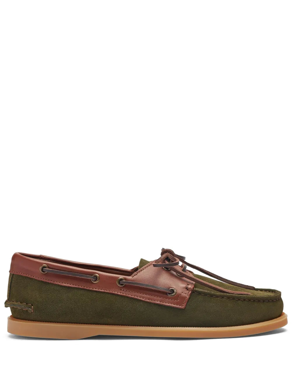 Scarosso Morgan suede boat shoes