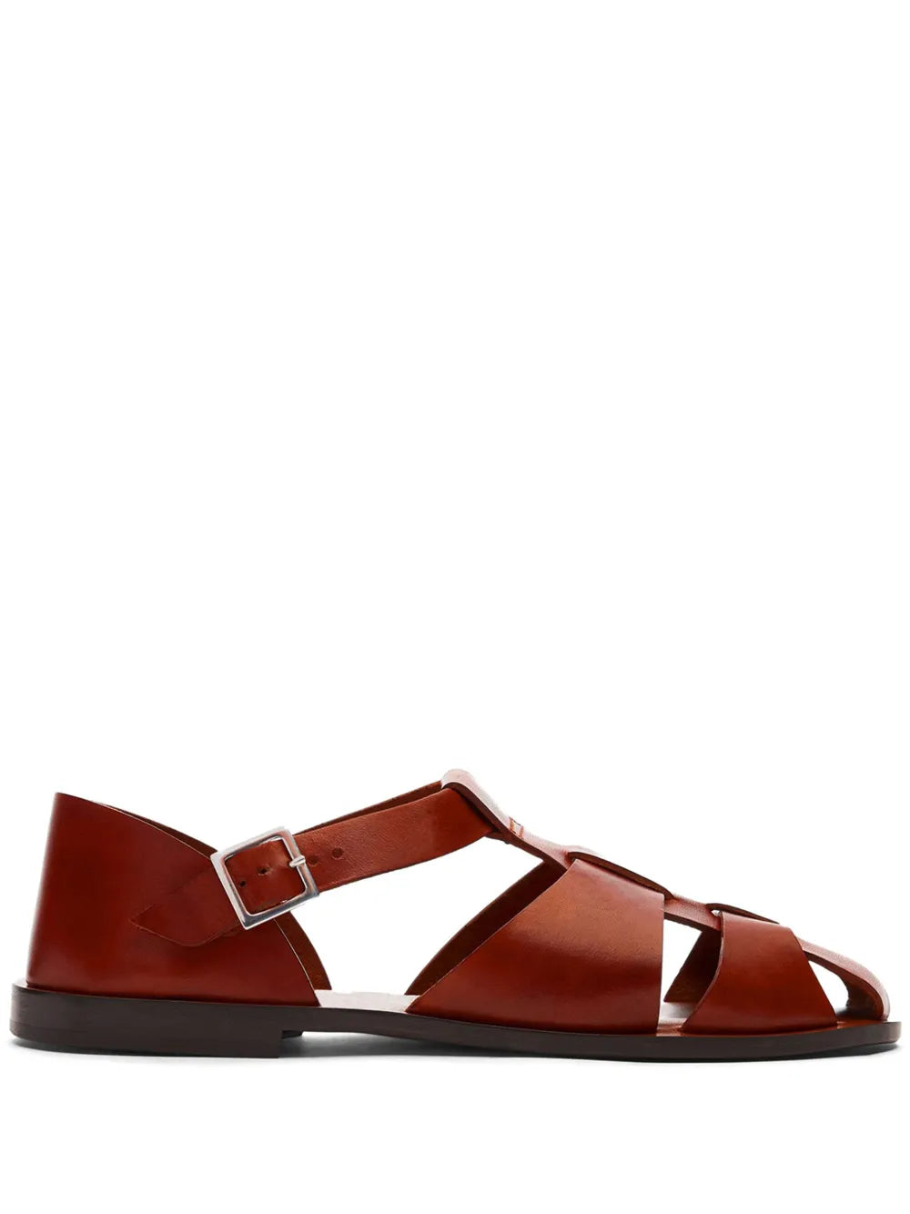 Scarosso Apollo buckle-fastening leather sandals