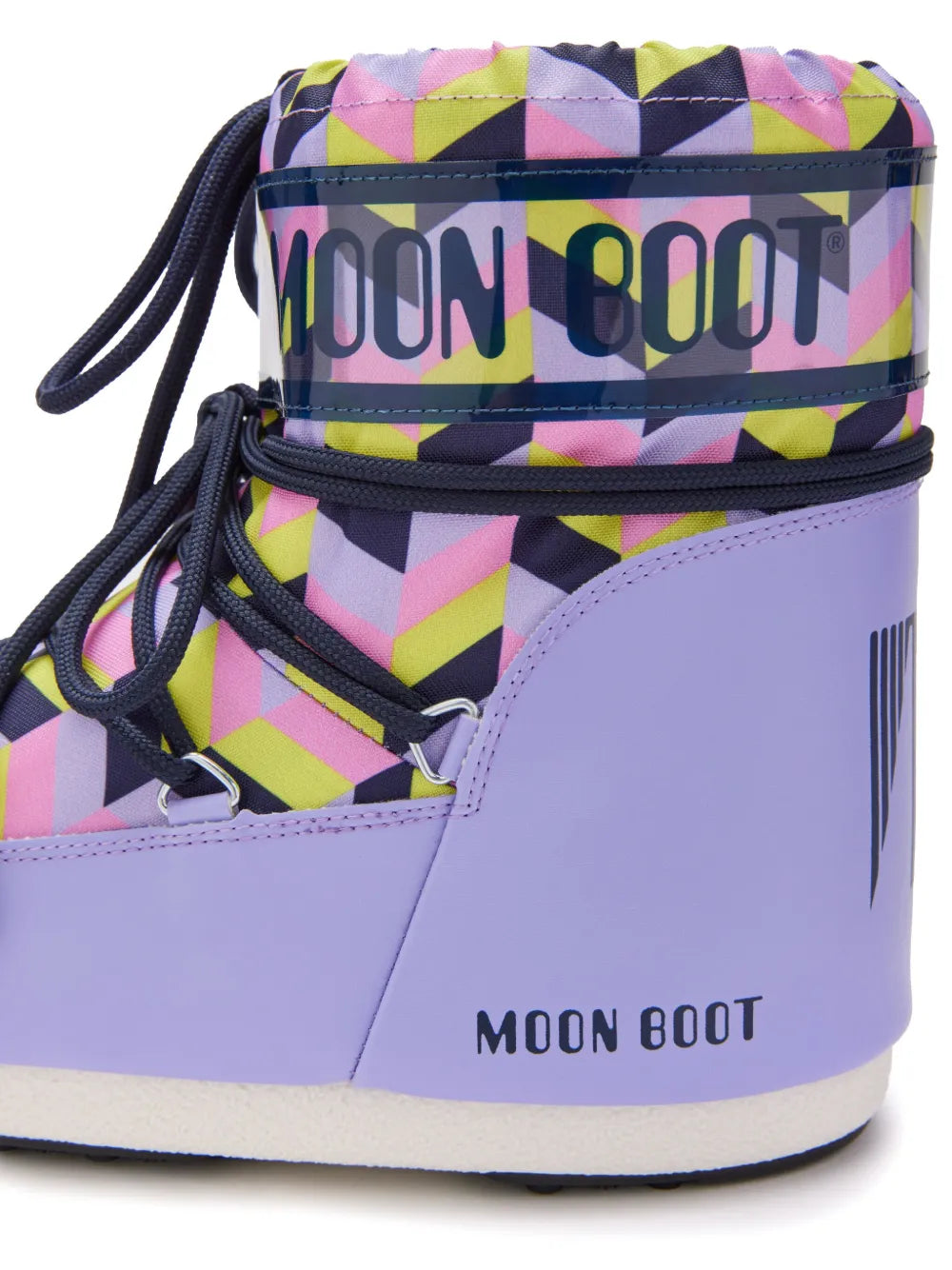 Moon Boot Icon geometric-pattern print boots