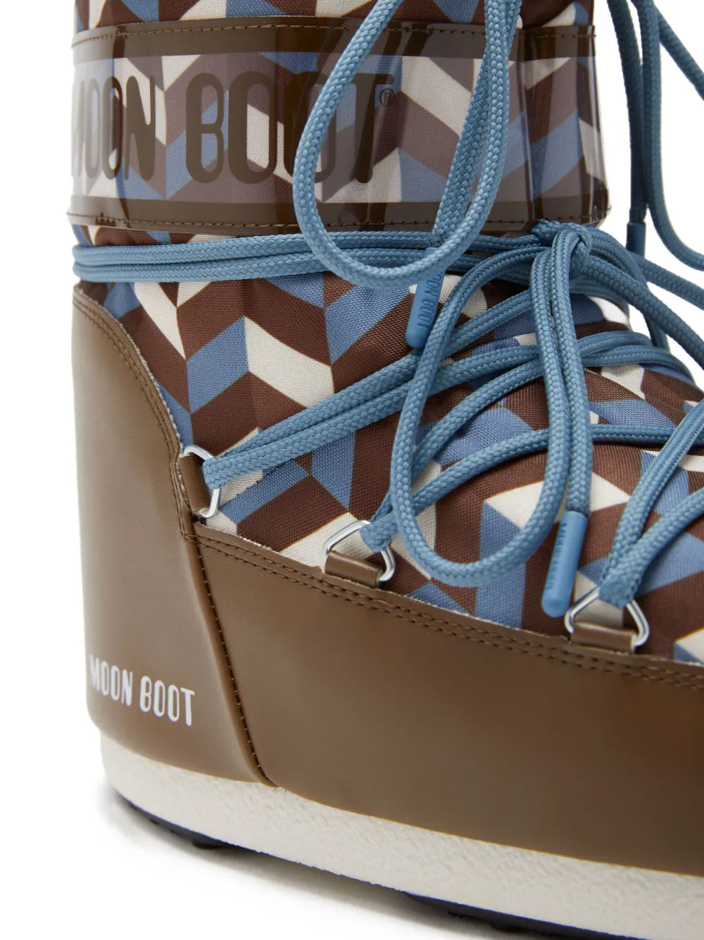 Moon Boot Icon geometric-pattern print boots