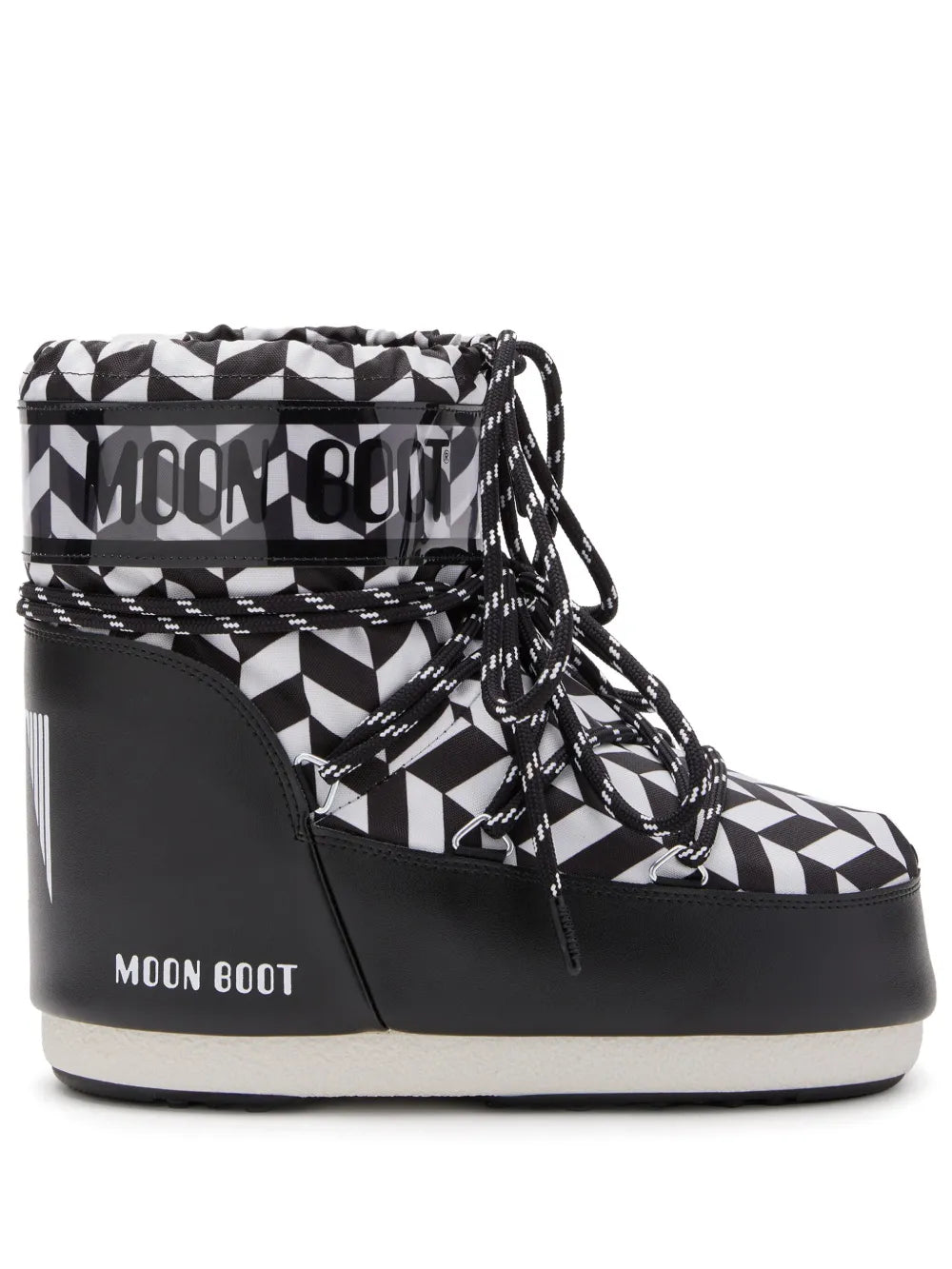 Moon Boot Icon geometric-pattern print boots