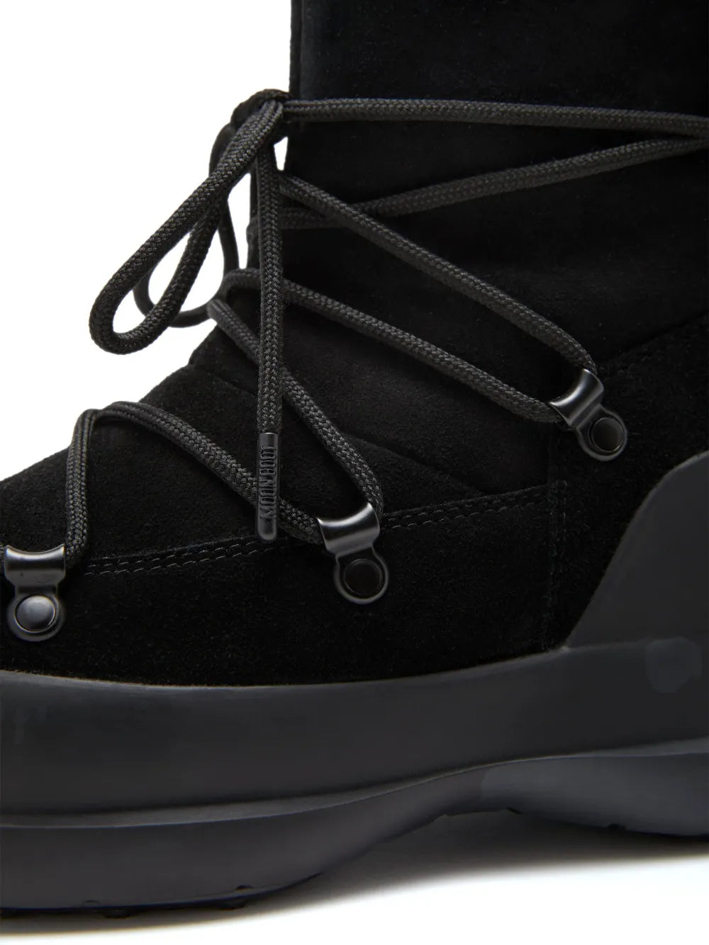 Moon Boot Luna lace-up suede boots