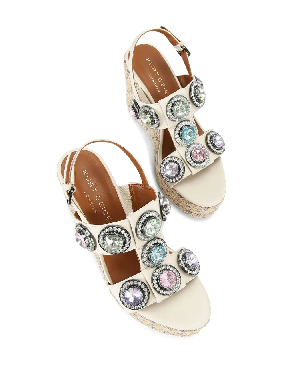 Kurt Geiger London 105mm wedge espadrilles