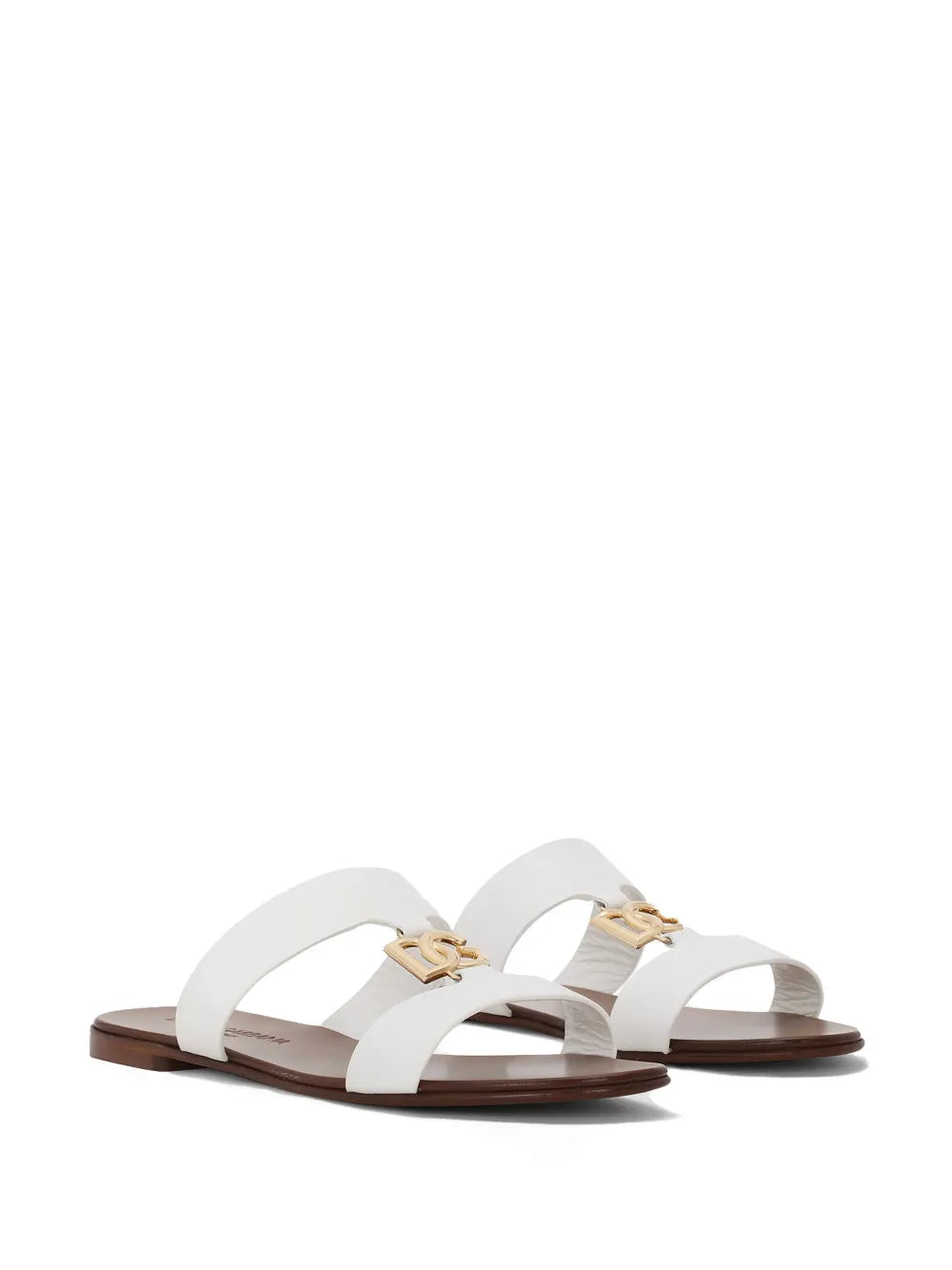 Dolce & Gabbana Bianca leather sandals