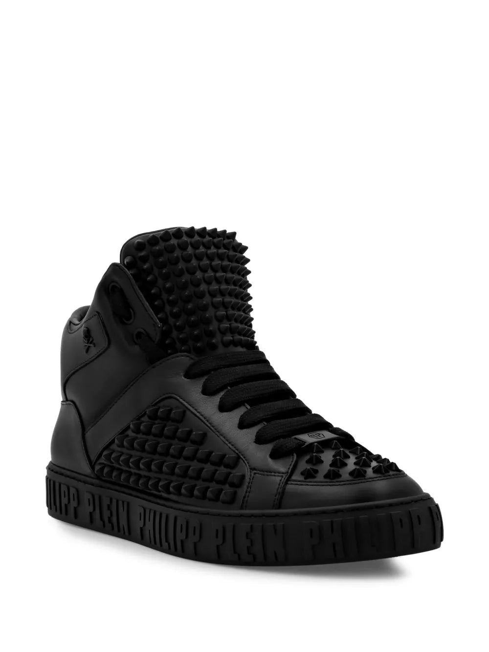 Philipp Plein spike stud-detailing leather sneakers