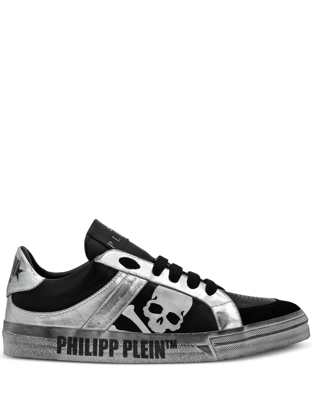 Philipp Plein Retrokickz TM leather sneakers
