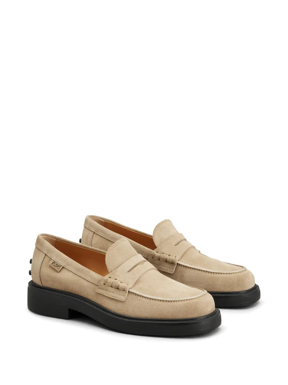 Tod's penny-slot suede loafers