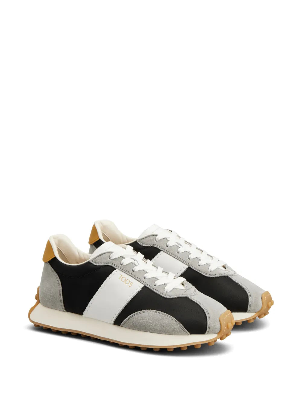 Tod's suede-trimmed sneakers