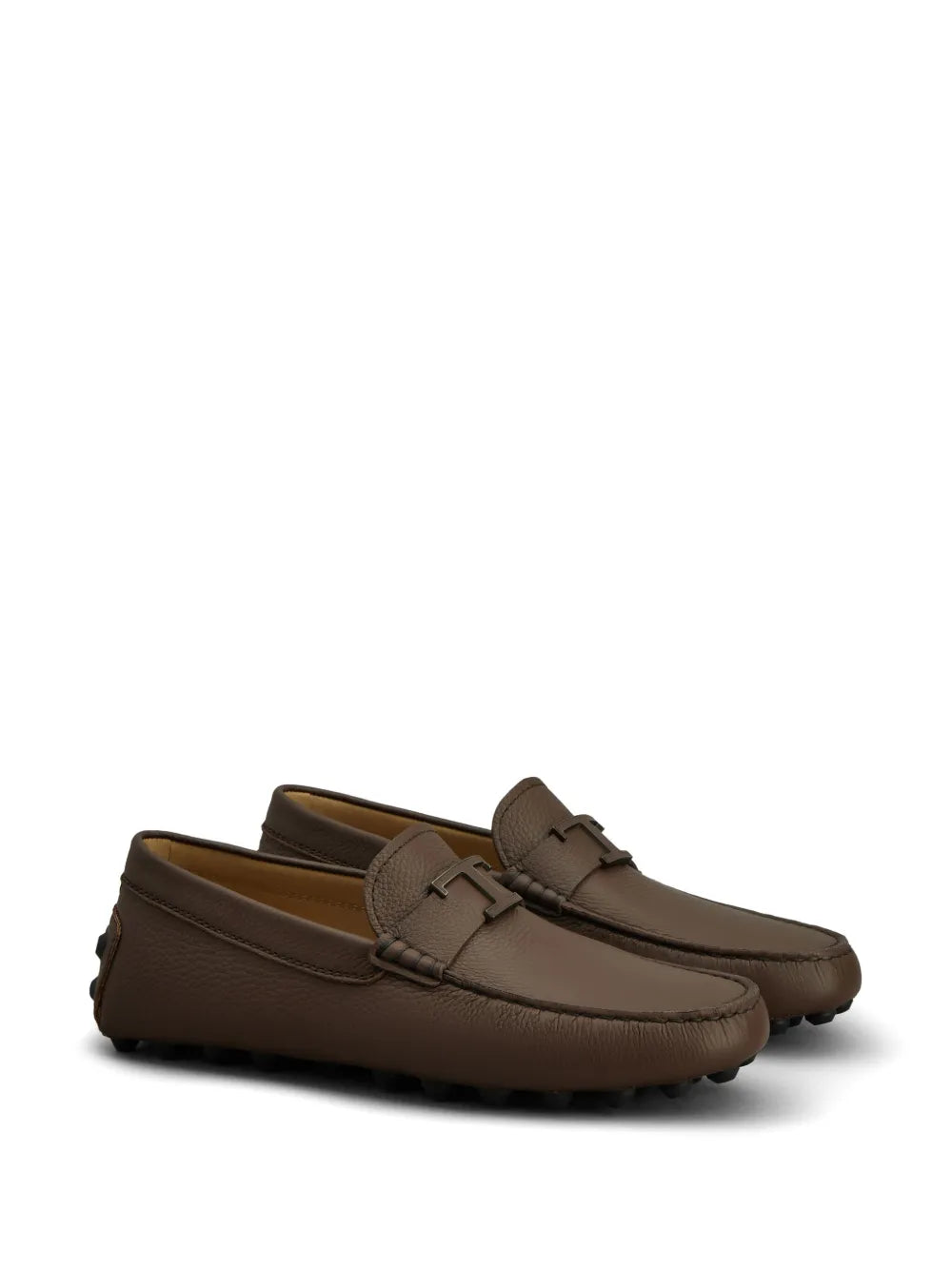 Tod's T logo leather loafers