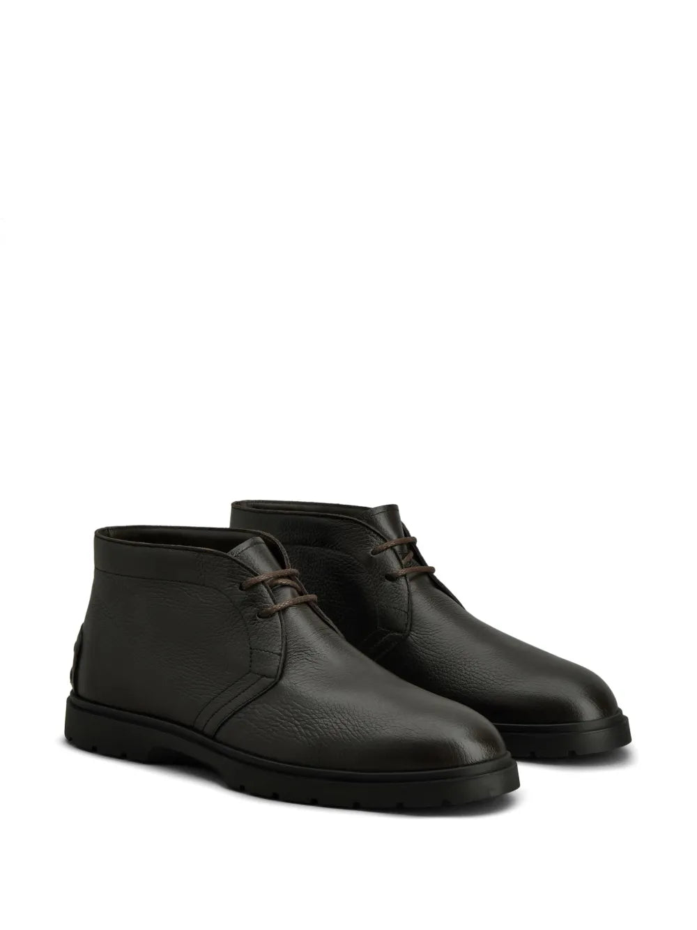 Tod's lace-up leather ankle boots
