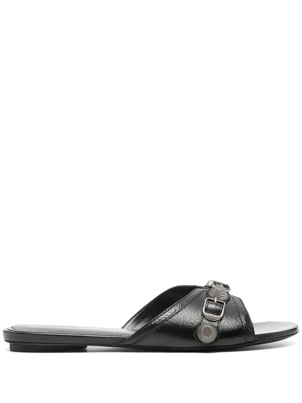 Balenciaga Cagole leather sandals