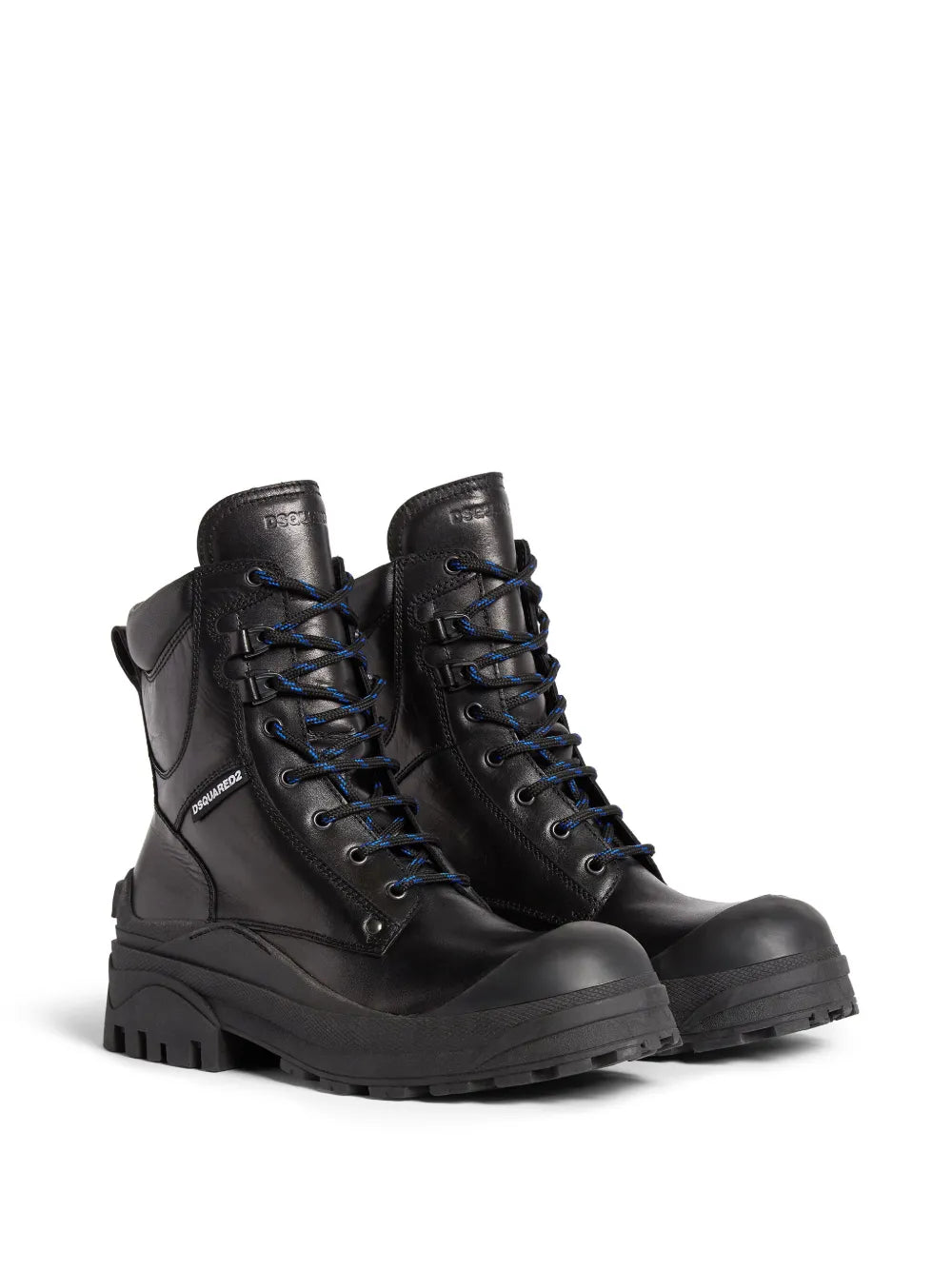 DSQUARED2 panelled-design leather boots