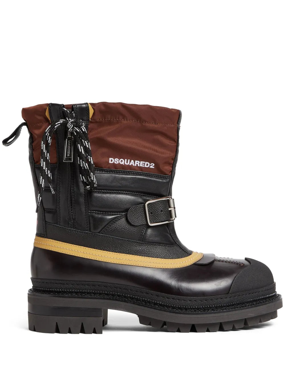 DSQUARED2 panelled ankle boots