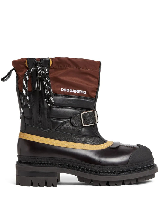 DSQUARED2 panelled ankle boots