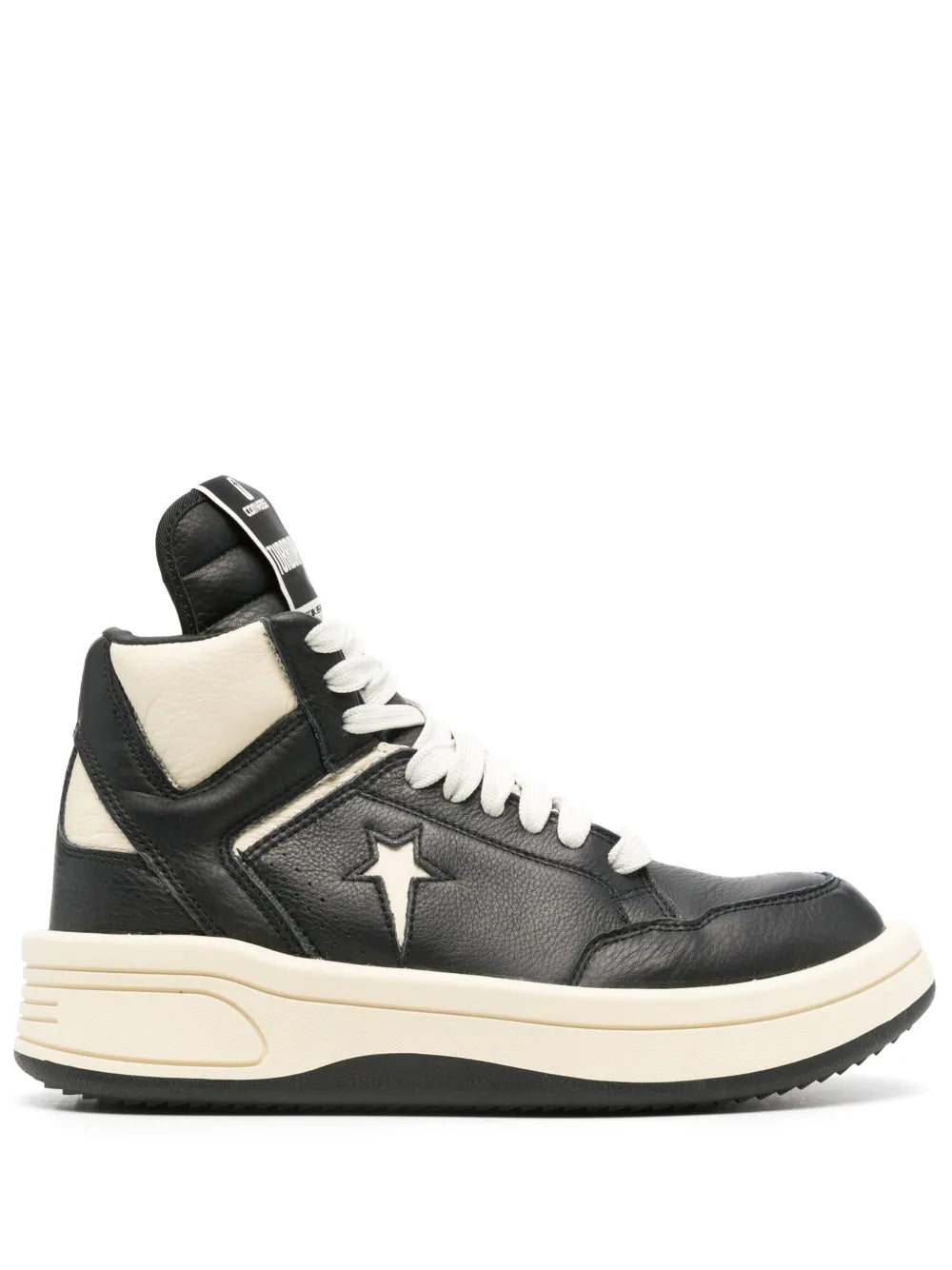 Rick Owens DRKSHDW x DRKSHDW Turbowpn leather sneakers