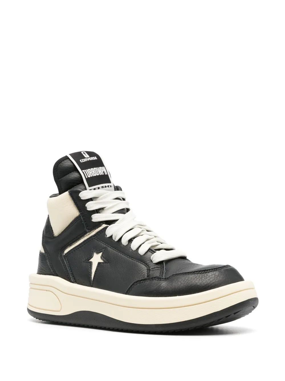 Rick Owens DRKSHDW x DRKSHDW Turbowpn leather sneakers