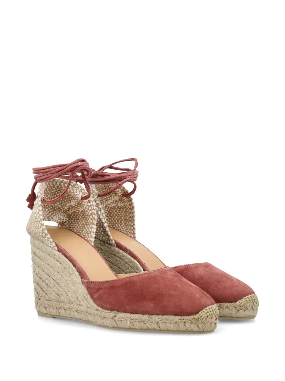 Castañer Carina 80mm suede espadrilles