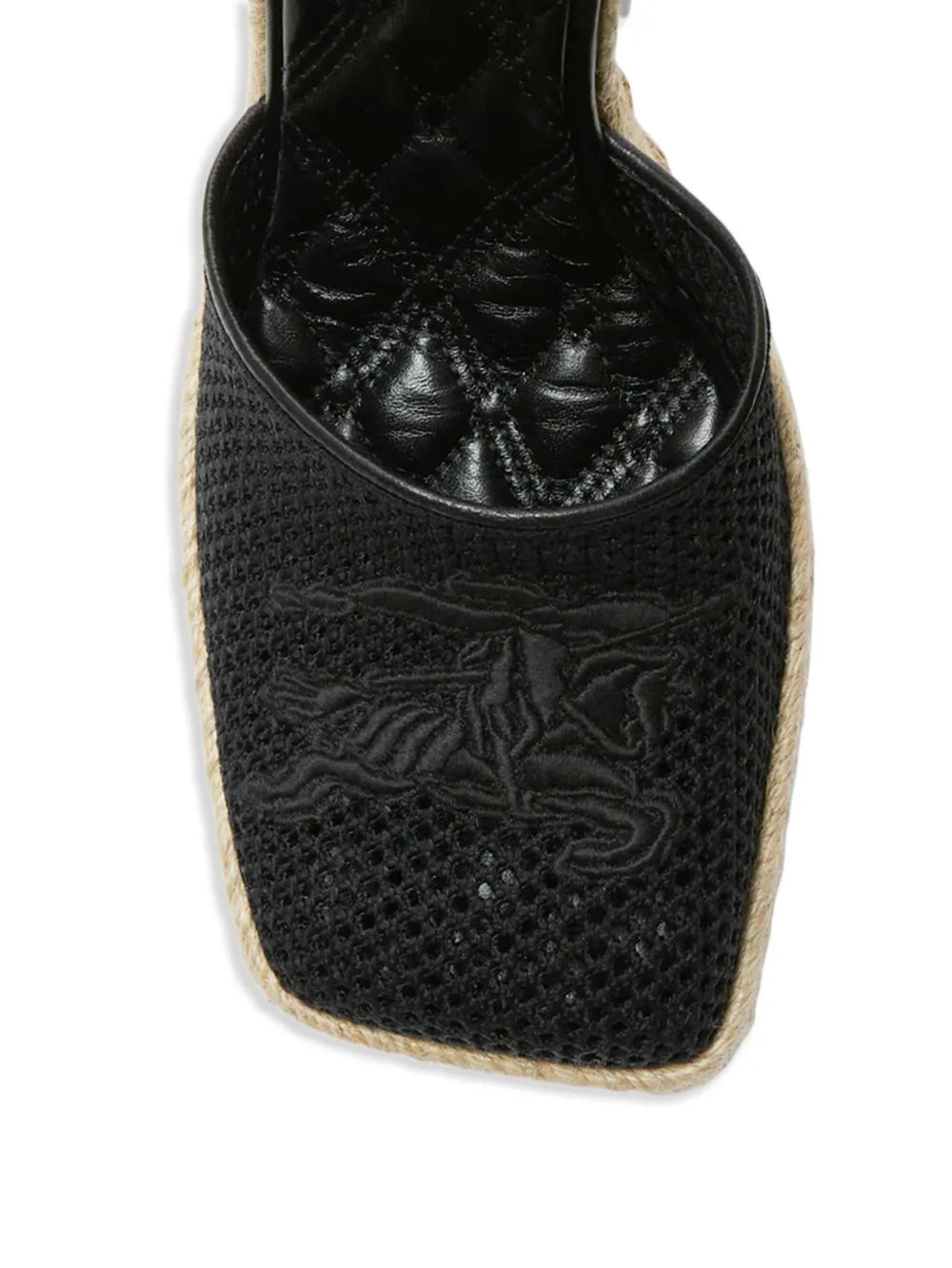 Burberry Mesh Plunge espadrilles