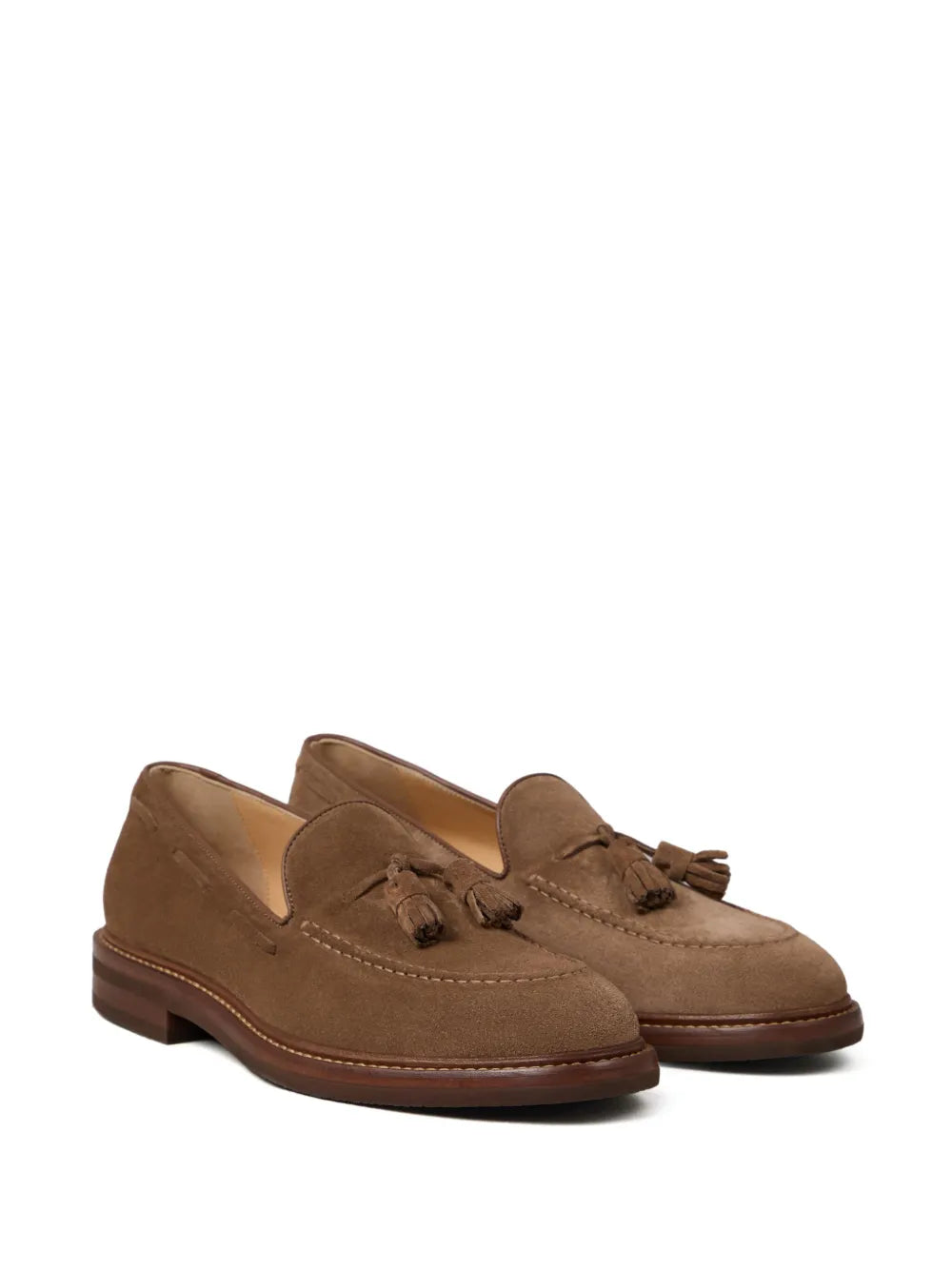 Brunello Cucinelli suede loafers