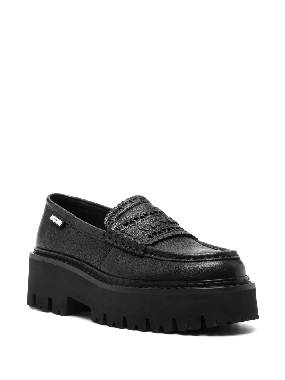 Moschino Hearted loafers