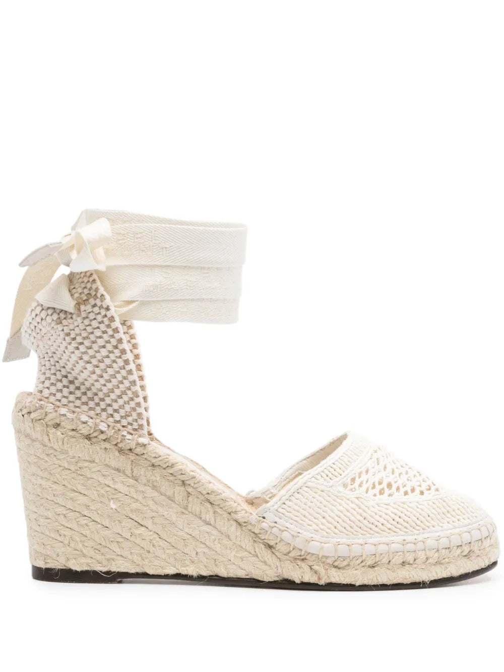 ISABEL MARANT Alfafi 80mm crochet espadrilles