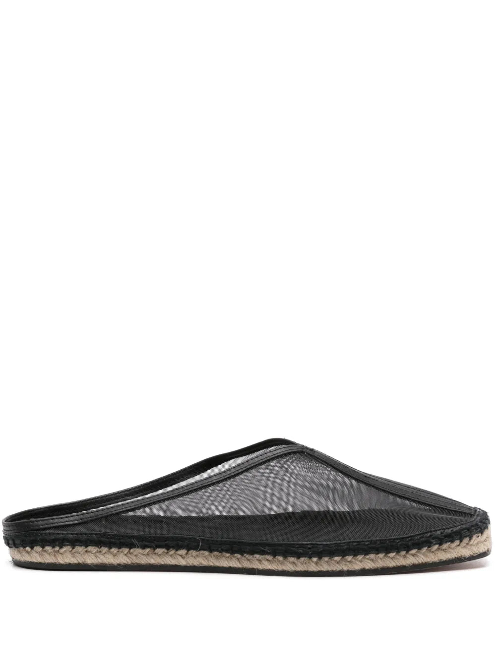 TOTEME semi-sheer mesh espadrilles