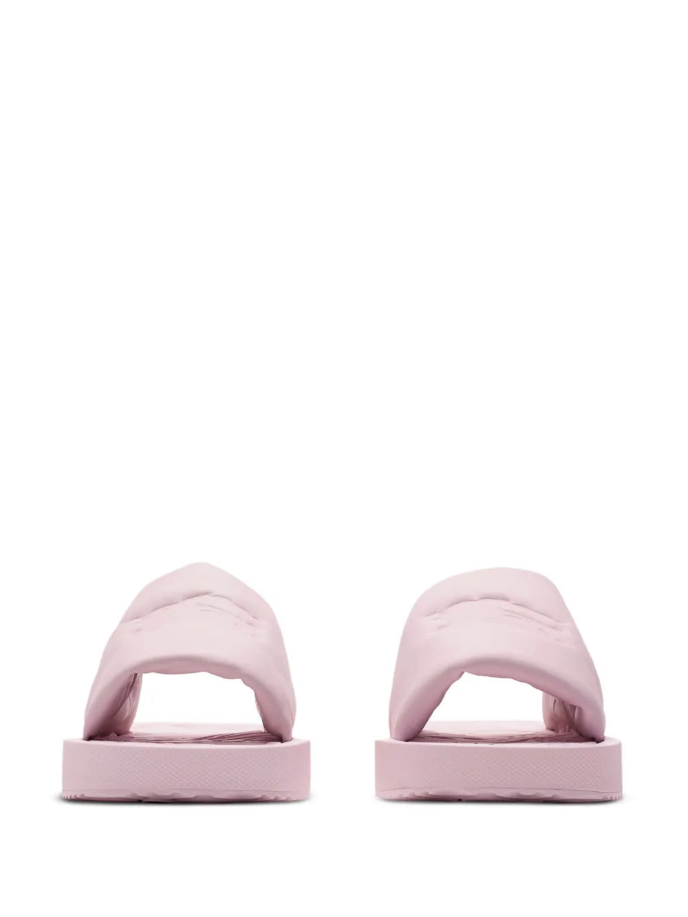 Burberry EKD-debossed leather slides