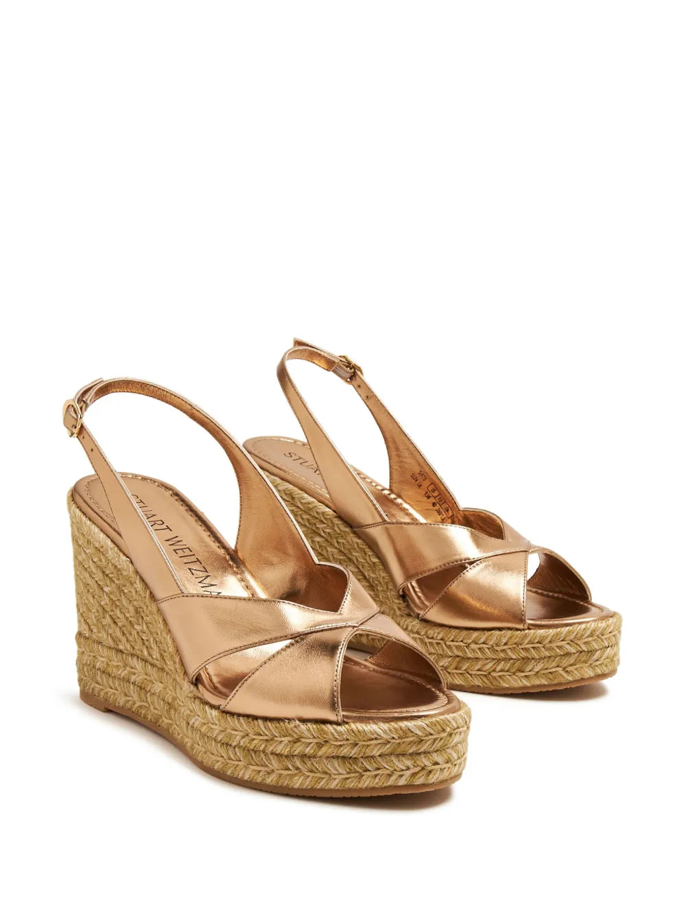 Stuart Weitzman Mirela II 80mm wedge espadrilles