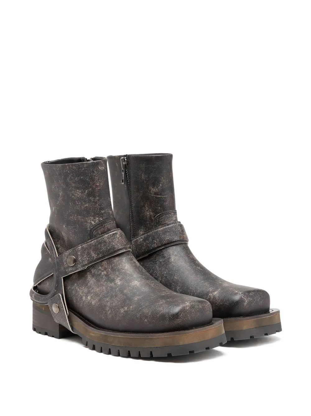 Diesel D-Texan leather boots
