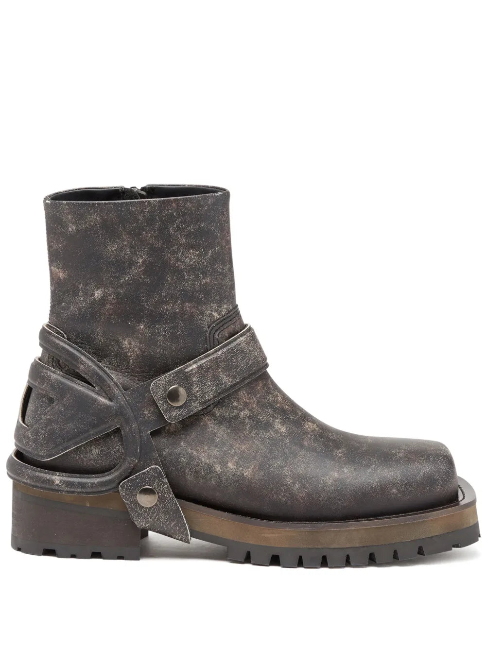 Diesel D-Texan leather boots