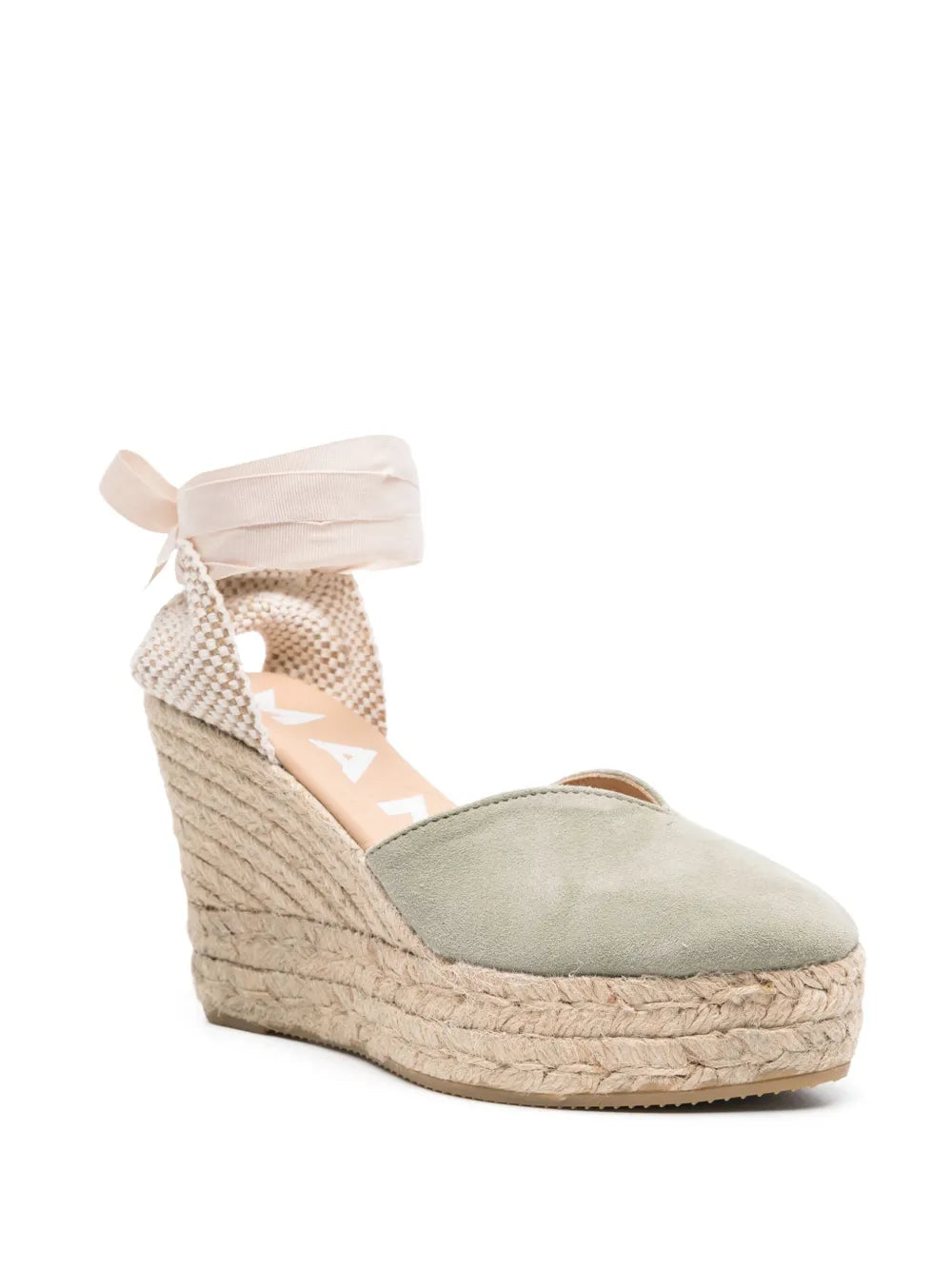 Manebi 110mm suede espadrilles