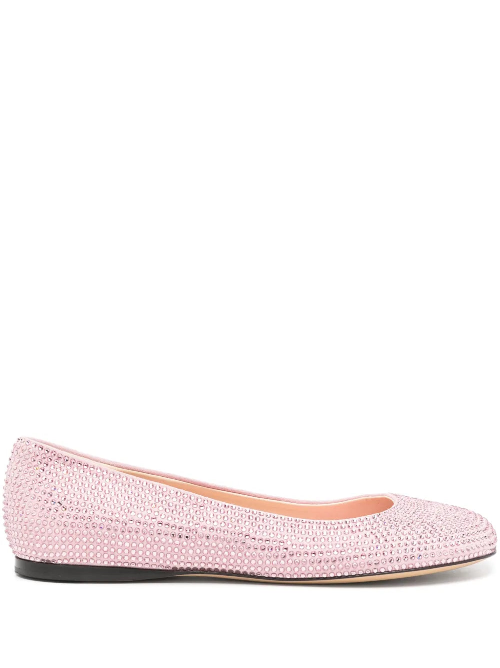 LOEWE Toy rhinestoned ballerina shoes