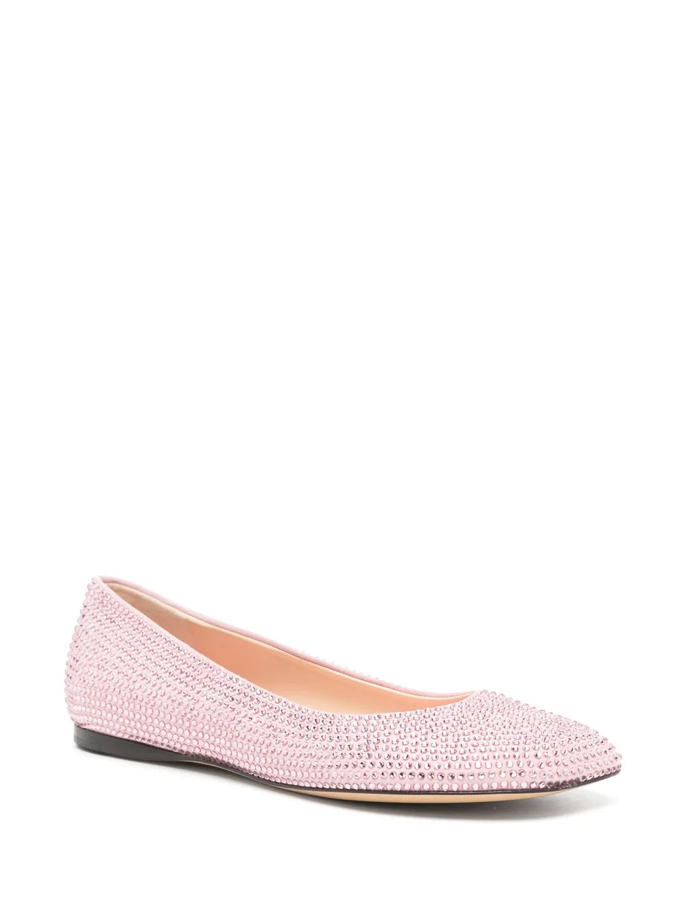 LOEWE Toy rhinestoned ballerina shoes