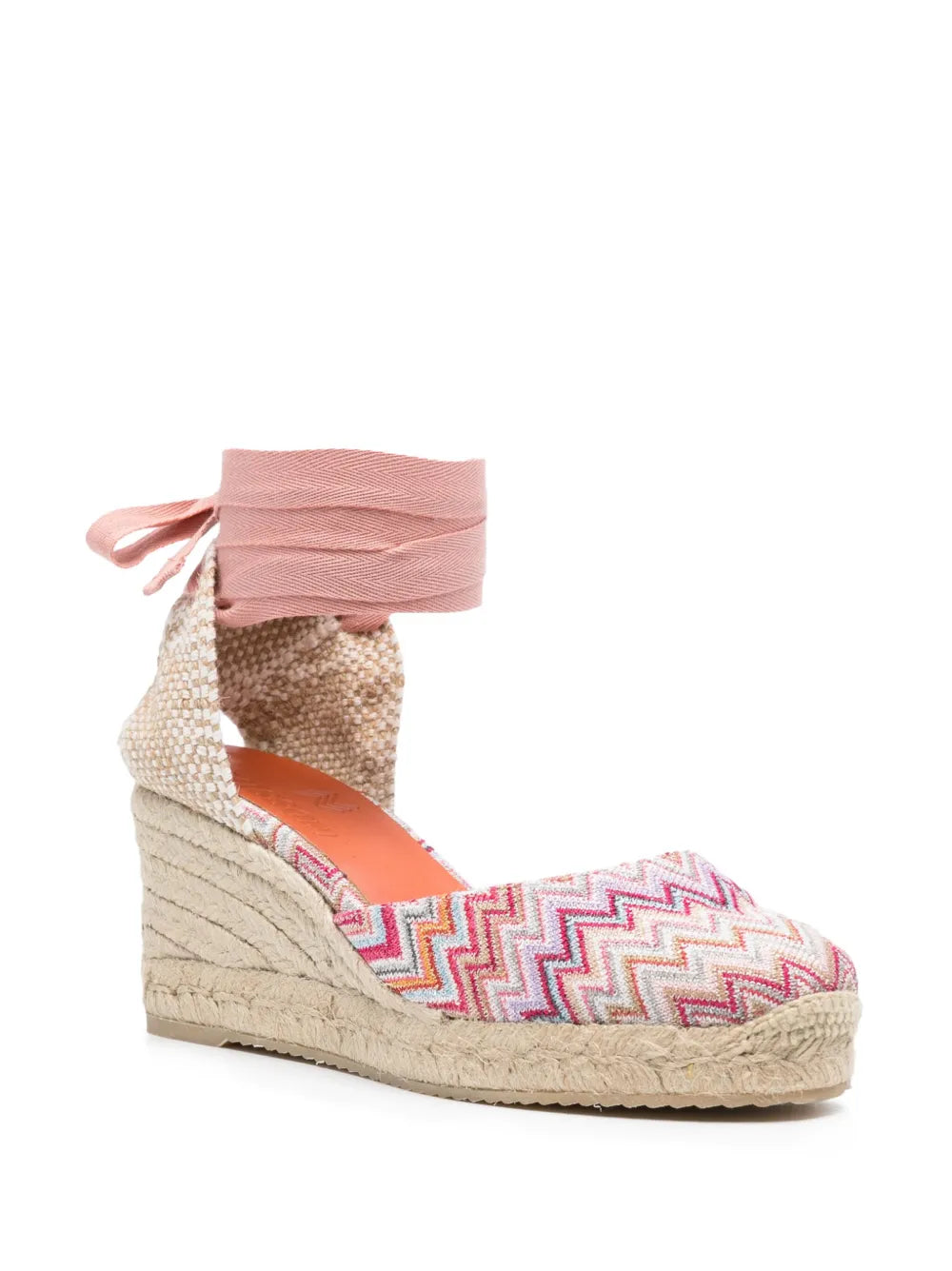 Missoni 70mm zigzag-woven espadrilles