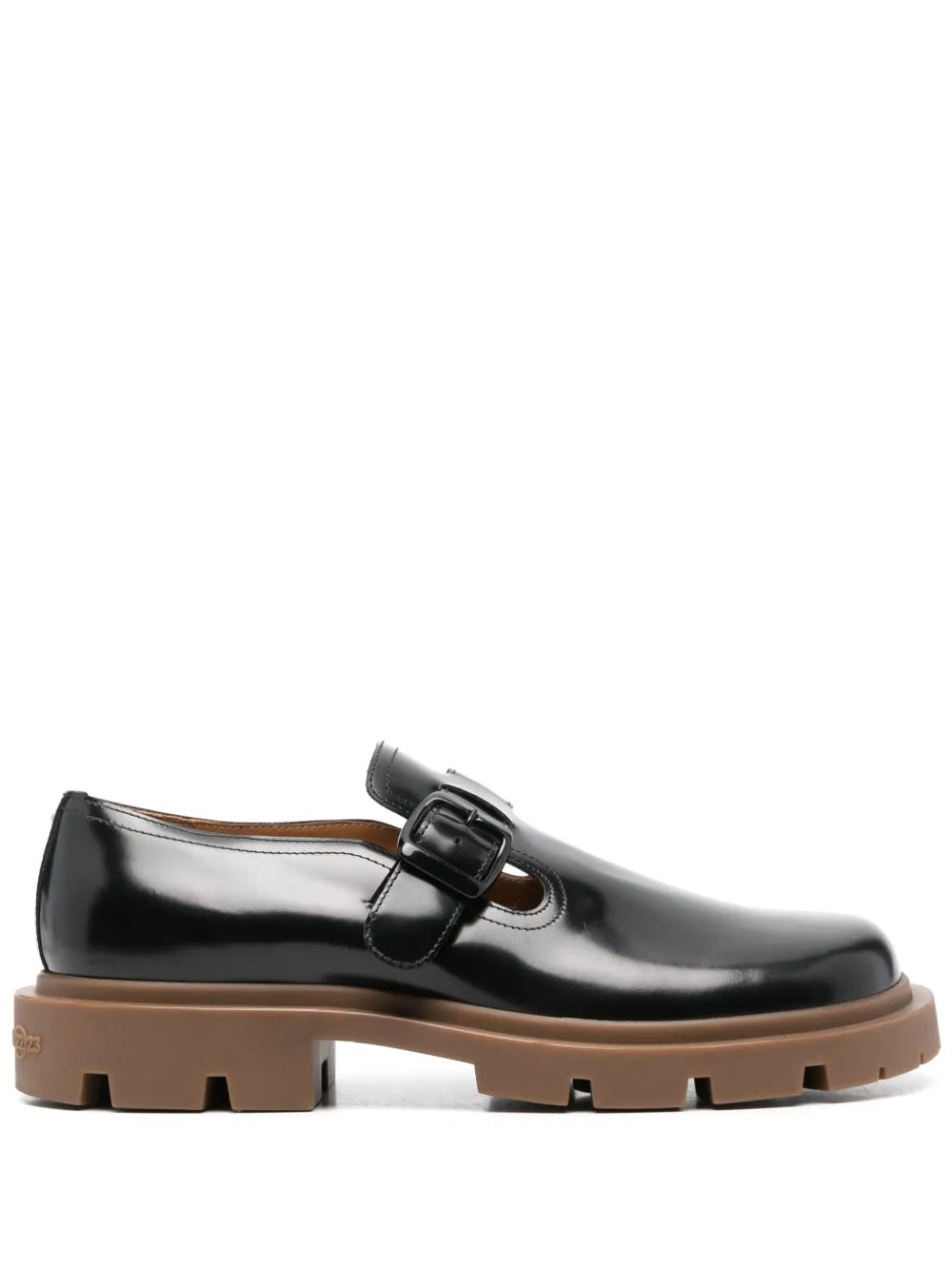 Maison Margiela Ivy leather buckled shoes
