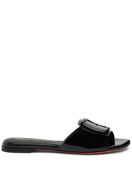 Santoni Patent leather sandals