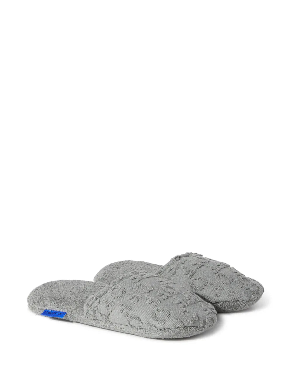 Off-White Off Stamp cotton slippers