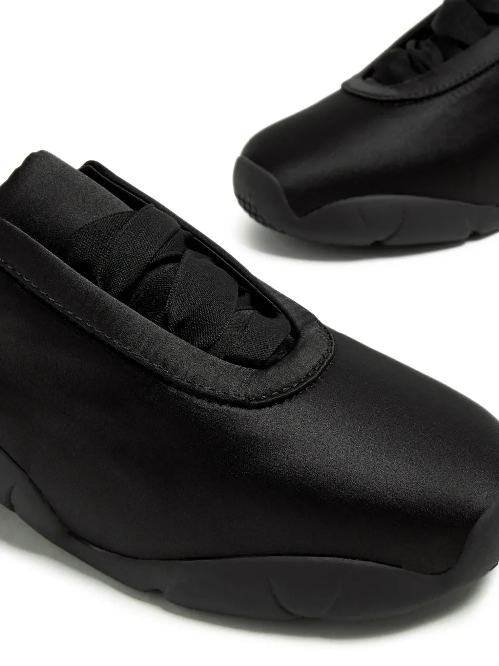 JW Pei Flavia Ballerina satin sneakers