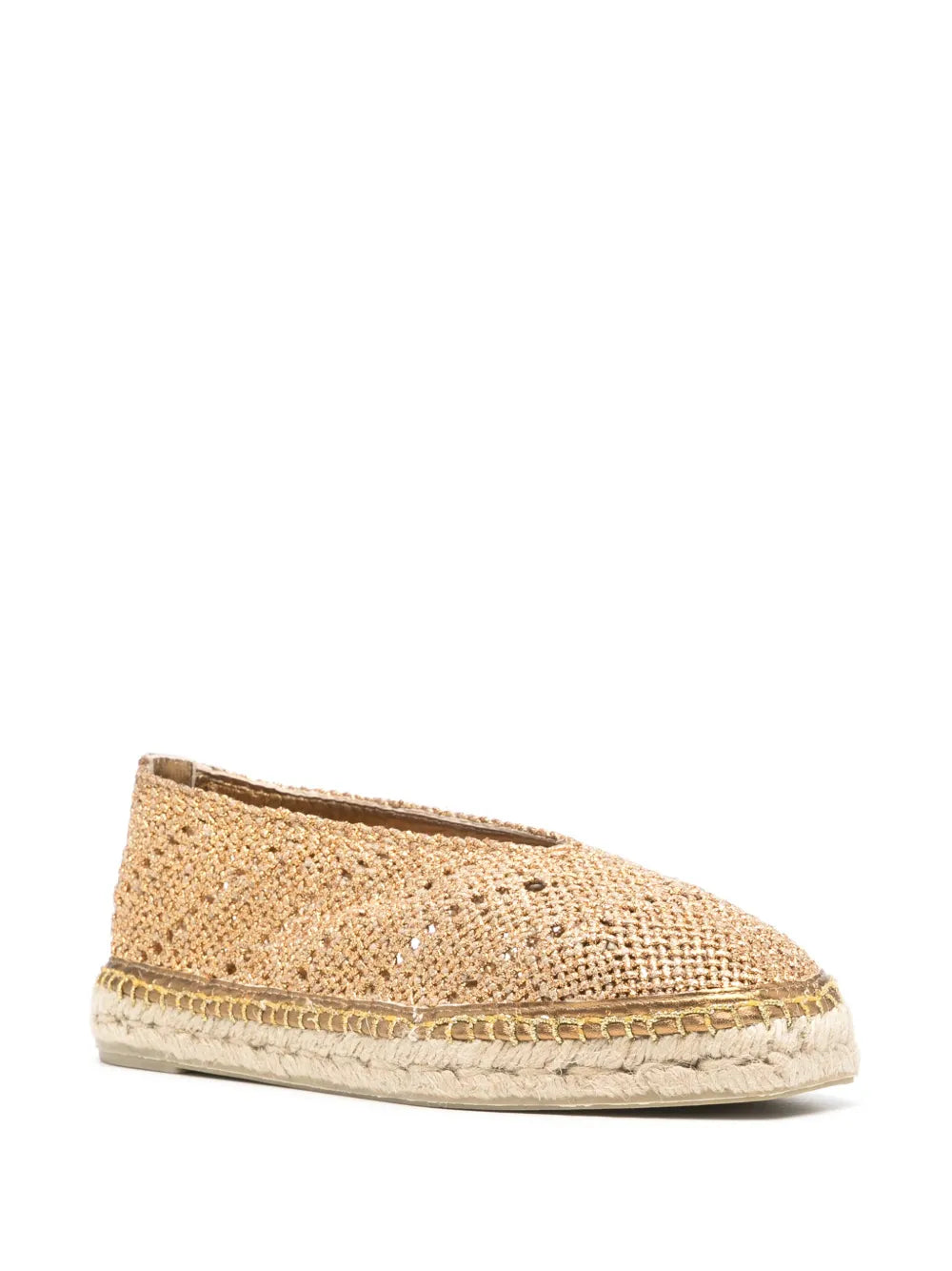 Castañer metallic-threading espadrilles
