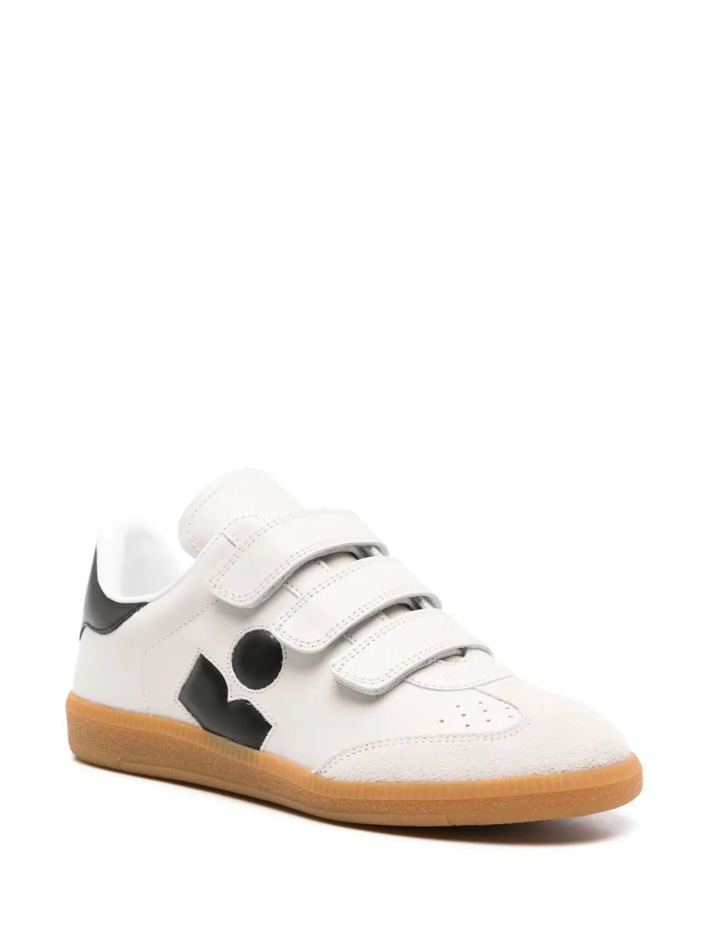 ISABEL MARANT Beth leather sneakers