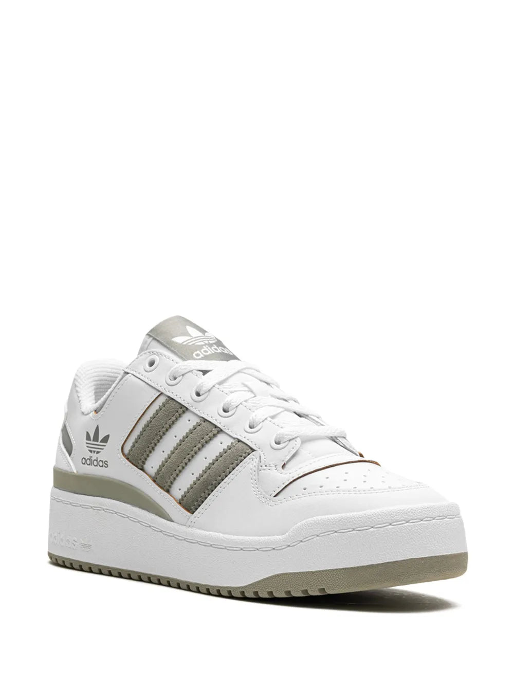 adidas Forum Bold Stripes "White/Silver Pebble" sneakers